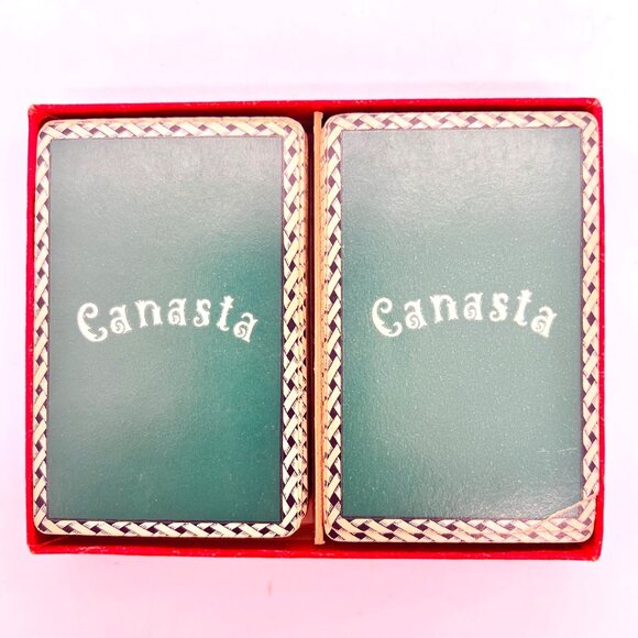 Vintage Canasta New Argentine Rummy Card Game With Official Rules & Box Complete - Picture 13 of 15